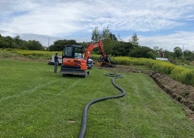 Perimeter Drainage Installation